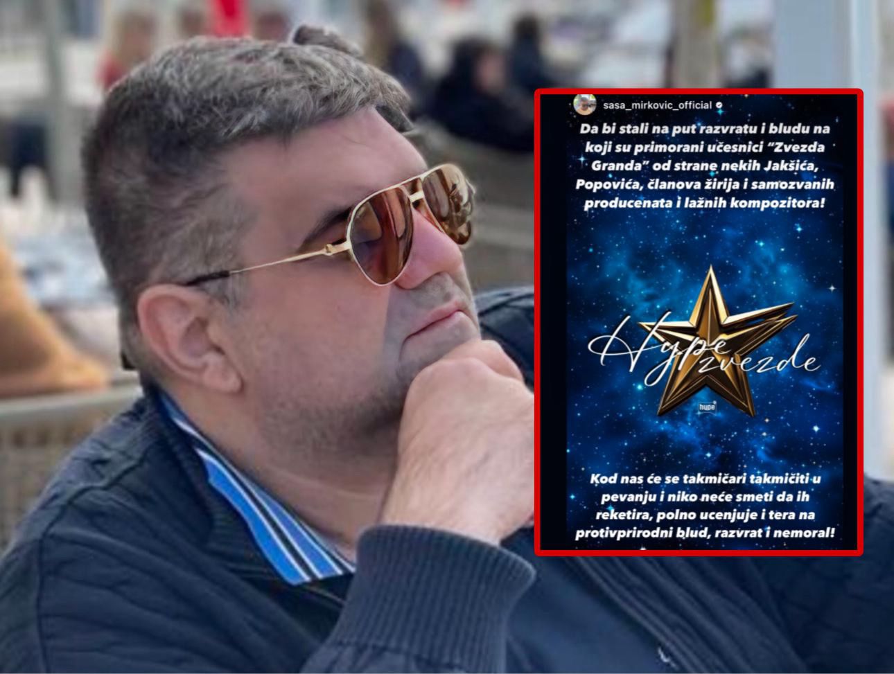 Saša Mirkoviḱ: „Našite natprevaruvači nema da bidat ucenuvani i prinuduvani na blud“