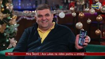 URNEBESNO! Saša Mirkoviḱ srede emisija im se javi na Lukas i Mira Škoriḱ! HIT-komentarot na Aca gi nasmea site! (VIDEO)