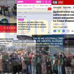 Zapalen avtomobilot na Hype TV, no NA UDAR NE SME SAMO NIE! Site mediumi DA POKAŽAT SOLIDARNOST so svoite kolegi, bidejḱi UTRE I NIM MOŽE DA SE SLUČI ISTOTO!