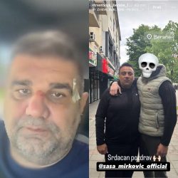 Велибор Поповиќ Поп и понатаму во БЕГСТВО – ЈАВНО ИСПРАЌА ЗАКАНУВАЧКИ ПОРАКИ до Саша Мирковиќ (ФОТО)
