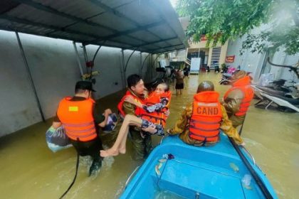 (Nguyen Van Ly/VNA via AP)