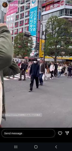 Фото: Инстаграм стори- Каролина Гочева